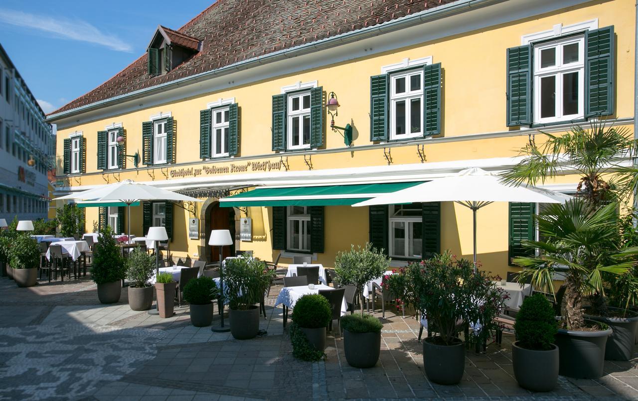 Stadthotel Zur Goldenen Krone Weiz Zewnętrze zdjęcie